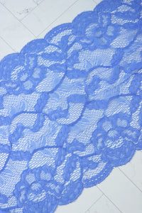 Violet Glow 9" Wide Stretch Lace