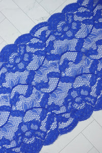 In My Dream Blue 9" Wide Stretch Lace