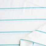Load image into Gallery viewer, Seafoam Single Stripe Rayon Spandex Jersey | Made in USA
