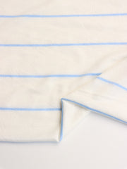 Load image into Gallery viewer, Light Periwinkle Single Stripe Rayon Spandex Jersey | Made in USA