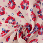 Load image into Gallery viewer, Tie Dye Sparks Cotton Organza | Designer Deadstock
