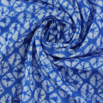 Load image into Gallery viewer, Royal Shibori Tie Dye Cotton Organza | Designer Deadstock
