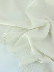 Load image into Gallery viewer, Off White Textured Cotton | Designer Deadstock