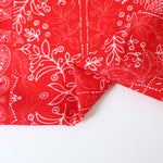 Load image into Gallery viewer, Red Bandana Rayon Challis
