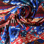 Load image into Gallery viewer, Hawaiian Resort Stripe Rayon Challis
