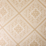 Load image into Gallery viewer, 1YD 33IN REMNANT; Square Paisley on Beige Rayon Challis
