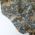 Load image into Gallery viewer, Olive Boho Stripe Rayon Challis
