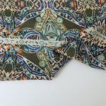 Load image into Gallery viewer, Olive Boho Stripe Rayon Challis
