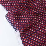 Load image into Gallery viewer, Red, White &amp; Navy Shapes Rayon Challis
