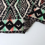 Load image into Gallery viewer, Streaking Geometric Stripe Rayon Challis
