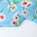 Load image into Gallery viewer, Talia Floral on Blue Rayon Challis
