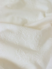 Load image into Gallery viewer, Ivory Floral Embossed Jacquard Knit