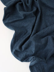 Load image into Gallery viewer, Navy Organic Cotton/Hemp/Yak Jersey | By The Half Yard