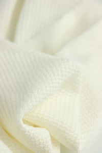 Ivory Cloud Cashmere Sweater Knit