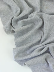 Load image into Gallery viewer, Heather Gray 100% Cotton Rib | By The Half Yard
