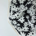 Load image into Gallery viewer, Little White Daisies on Black Hemp Tencel
