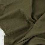Load image into Gallery viewer, 1YD 28IN REMNANT; Dark Olive 100% Cotton Jersey
