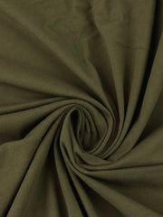 Load image into Gallery viewer, Dark Olive 100% Cotton Jersey