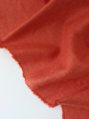 Load image into Gallery viewer, 1YD PRECUT; Red Brick Hemp Tencel
