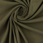 Load image into Gallery viewer, Dark Olive 100% Cotton Rib | By The Half Yard
