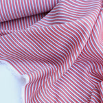 Load image into Gallery viewer, Red/White/Blue Cotton Chambray Shirting
