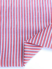 Load image into Gallery viewer, Red/White/Blue Cotton Chambray Shirting