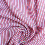 Load image into Gallery viewer, Red/White/Blue Cotton Chambray Shirting

