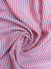 Load image into Gallery viewer, Red/White/Blue Cotton Chambray Shirting