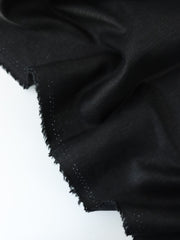 Load image into Gallery viewer, 1YD PRECUT; Black Hemp Tencel
