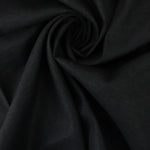 Load image into Gallery viewer, 1YD PRECUT; Black Hemp Tencel
