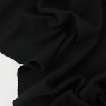 Load image into Gallery viewer, Black 100% Cotton Rib | By The Half Yard
