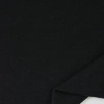 Load image into Gallery viewer, Black 100% Cotton Rib | By The Half Yard
