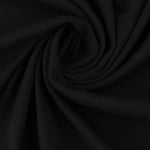 Load image into Gallery viewer, Black 100% Cotton Rib | By The Half Yard
