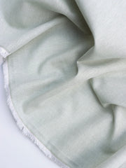 Load image into Gallery viewer, Light Sage Cotton Chambray