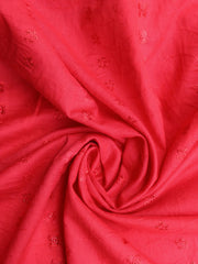 Load image into Gallery viewer, Red Embroidered Cotton Poly