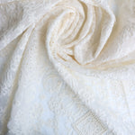 Load image into Gallery viewer, Ivory Embroidered Rayon
