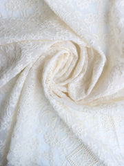 Load image into Gallery viewer, Ivory Embroidered Rayon