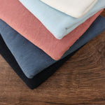 Load image into Gallery viewer, Denim Textured Stripe Organic Cotton &amp; Hemp Jersey
