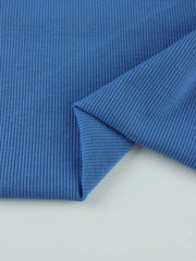 Load image into Gallery viewer, French Blue Vaeroy 2x1 Rib Knit