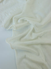 Load image into Gallery viewer, Off White Textured Stripe Organic Cotton &amp; Hemp Jersey
