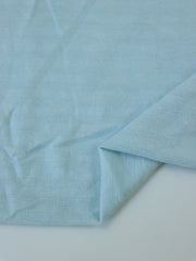 Load image into Gallery viewer, Powder Blue Textured Stripe Organic Cotton &amp; Hemp Jersey
