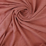 Load image into Gallery viewer, Coral Pink Textured Stripe Organic Cotton &amp; Hemp Jersey
