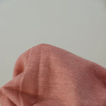 Load image into Gallery viewer, Coral Pink Textured Stripe Organic Cotton &amp; Hemp Jersey

