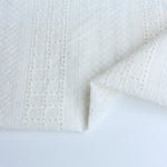 Load image into Gallery viewer, Ivory Embroidered Eyelet Cotton
