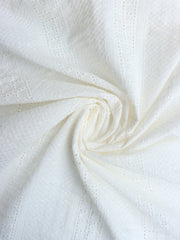 Load image into Gallery viewer, Ivory Embroidered Eyelet Cotton