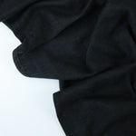 Load image into Gallery viewer, Black Textured Stripe Organic Cotton &amp; Hemp Jersey
