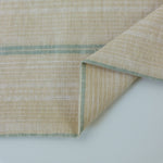 Load image into Gallery viewer, Beige Hemp &amp; Organic Cotton Sashiko Style Stripe
