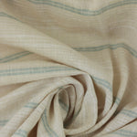 Load image into Gallery viewer, Beige Hemp &amp; Organic Cotton Sashiko Style Stripe
