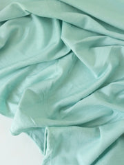 Load image into Gallery viewer, Aquamarine Bamboo Spandex | Designer Deadstock