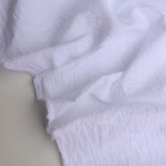 Load image into Gallery viewer, White Embroidered Cotton Slub Lawn
